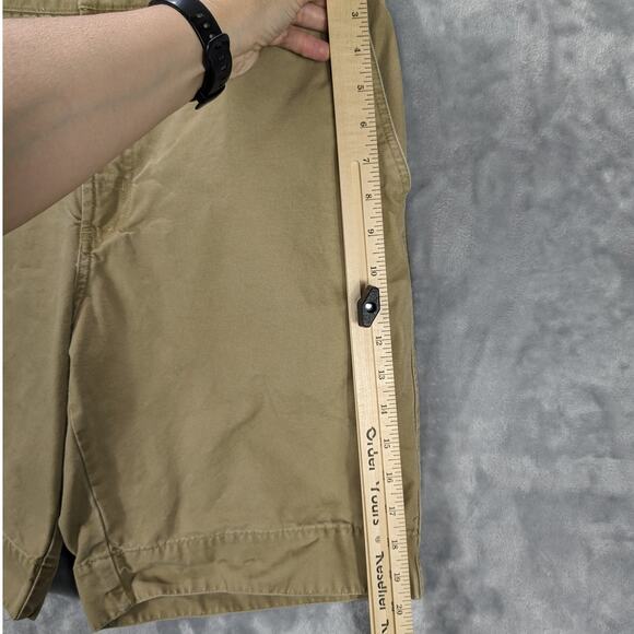 Columbia Shorts Mens 33 Tan Khaki Brown Chino Fishing Hiking Outdoor Cotton READ - Picture 4 of 10